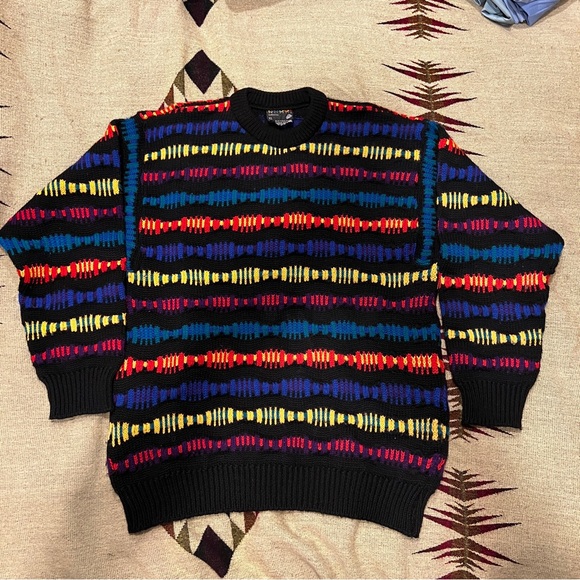 COOGI Vintage '90s Wool Sweater XL - Picture 1 of 5